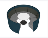 Motion Arc 5 low Walls 1100