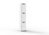 3 Door Melamine Locker
