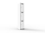 3 Door Melamine Locker