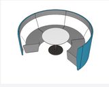 Motion Arc 4 Walls 1100 - Meeting & Collaboration Spaces - pimp-my-office-au