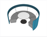 Motion Arc 4 low Walls 1100