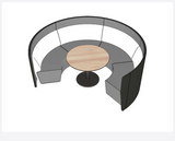 Motion Arc 4 Walls 1100 - Meeting & Collaboration Spaces - pimp-my-office-au