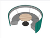 Motion Arc 4 Walls 1100 - Meeting & Collaboration Spaces - pimp-my-office-au