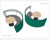 Motion Arc 3 low Walls 1100