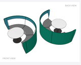 Motion Arc 3 low Walls 1100