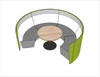 Motion Arc 4 Walls 1100 - Meeting & Collaboration Spaces - pimp-my-office-au