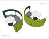 Motion Arc 3 low Walls 1100