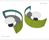 Motion Arc 3 low Walls 1100