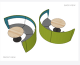 Motion Arc 3 low Walls 1100