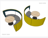 Motion Arc 3 low Walls 1100