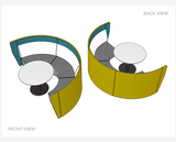 Motion Arc 3 low Walls 1100