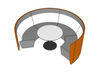 Motion Arc 4 Walls 1100 - Meeting & Collaboration Spaces - pimp-my-office-au