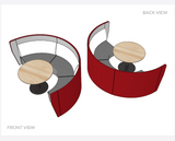 Motion Arc 3 low Walls 1100