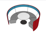 Motion Arc 4 Walls 1100 - Meeting & Collaboration Spaces - pimp-my-office-au