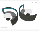 Motion Arc 3 low Walls 1100