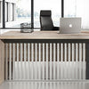 AFTAN Executive Desk with Right Mobile Return