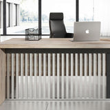 AFTAN Executive Desk with Right Mobile Return