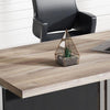 AFTAN Executive Desk with Right Mobile Return