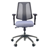 IKON Mesh Grey Fabric Seat 24/7 Control Office Chair