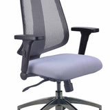 IKON Mesh Grey Fabric Seat 24/7 Control Office Chair