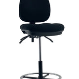 CHARLES Medium Back Wide Seat Drafting Office Chair