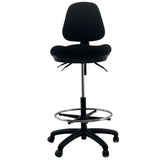 WAVES Medium Back AFRDI Spinlock Footring Drafting Office Chair