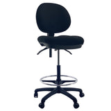 ATHENA Medium Back AFRDI Spinlock Footring Drafting Office Chair