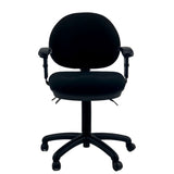 DEWEY Medium Back Adjustable Arms Handwheel School Office Chair