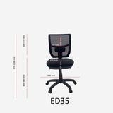 EISTEIN Medium Back Ratchet Adjustable School Office Chair