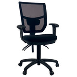 EISTEIN Medium Back Adjustable Arms Handwheel School Office Chair