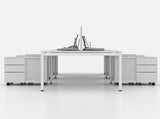 Gen-Y Back to Back Workstation