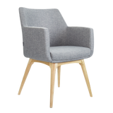 Hady Pre-Upholstered - Solid Wooden Legs