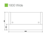 Hugo Gloss White Reception Counter