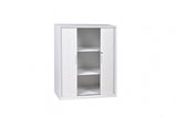 Lunar Metal Tambour Cabinet
