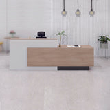HELMER Reception Desk 2.4M Right Panel
