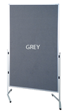 MODULO T Leg Pinboard grey