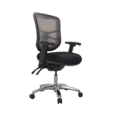 Buro Metro Chair chrome base with arms