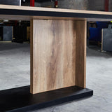 ZEA Boardroom Table 2.4M - Mahogany Colour