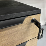 ARTO 2 Person Workstation with 2 Cabinets