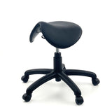 MUELLER Saddle Office Lab Stool Nylon Base