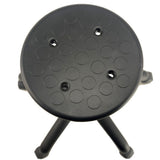 GOLDSTEIN Round Office Lab Stool Nylon Base