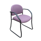 JUNO - SLEIGH BASE MEDIUM BACK (ROUND BACK)