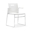 UNO Plastic cafe with arm - Visitor/ Side Chairs - pimp-my-office-au