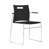 UNO Plastic cafe with arm