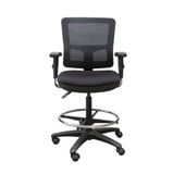 Mega Mesh Drafting Height Chairs adjustable ergonomic