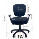 STOR Heavy Duty AFRDI Medium Back Office Task Chair