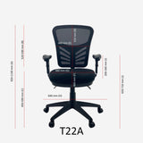 ASTRO AFRDI Mesh Office Task Chair Excellent Lumbar Support & Perfect Base