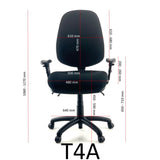 DURO Extra Heavy Duty AFRDI Office Task Chair