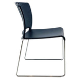 STARLIGHT Dark Blue Atlantis AFRDI Stacking Visitor School Cafe Chair