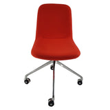 ASPEN Red Fabric Visitor Reception Chair